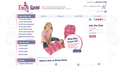 Desktop Screenshot of dollsclothes-emilyrose.com